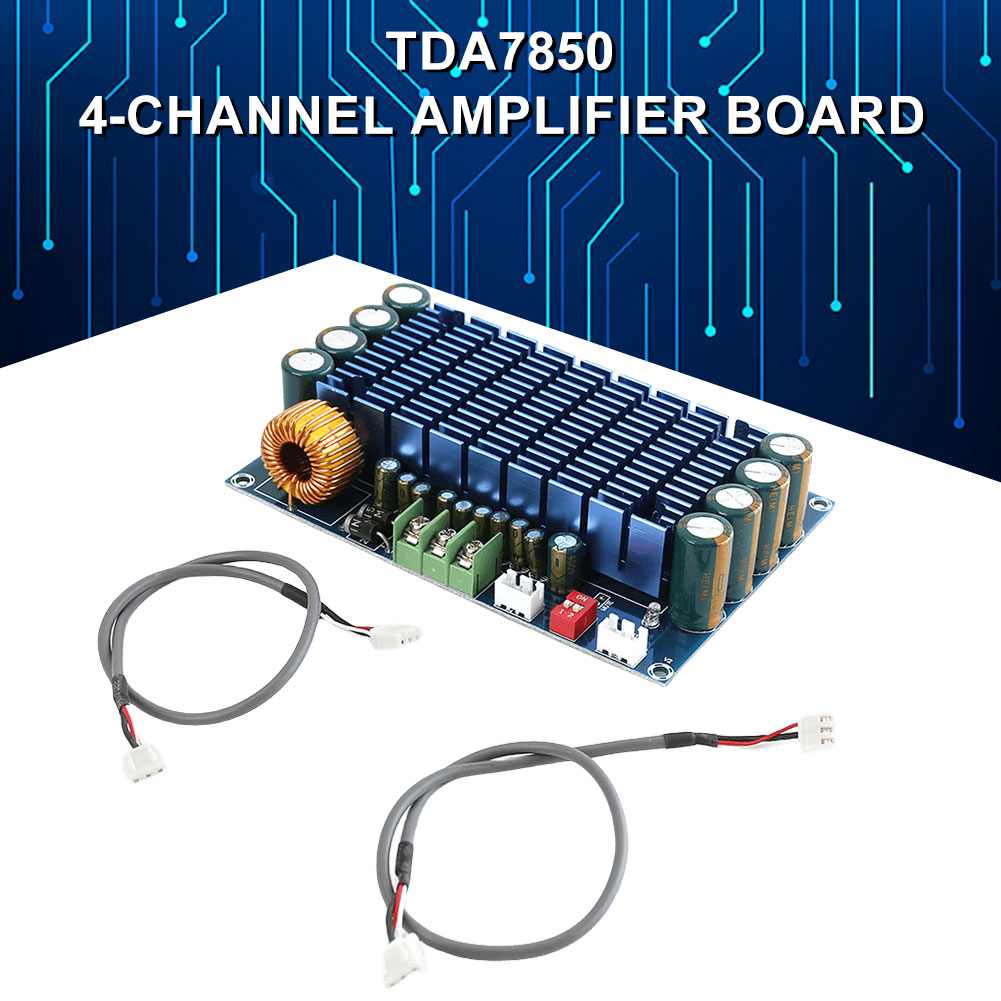 Audio Amplifier Board - XH-M180 TDA7850 Scheda Amplificatore Digitale Stereo