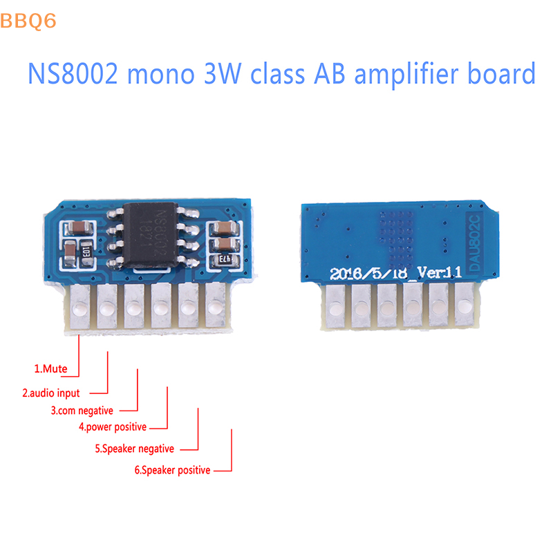 Audio Amplifier Board - *1/2/5Pz Modulo Amplificatore Audio Mono Classe