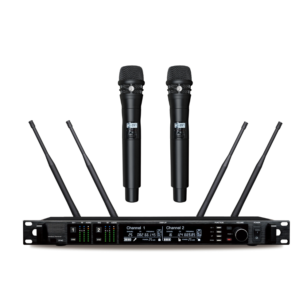 Ribbon Microphone - Microfono Wireless Professionale Digitale AD4D a