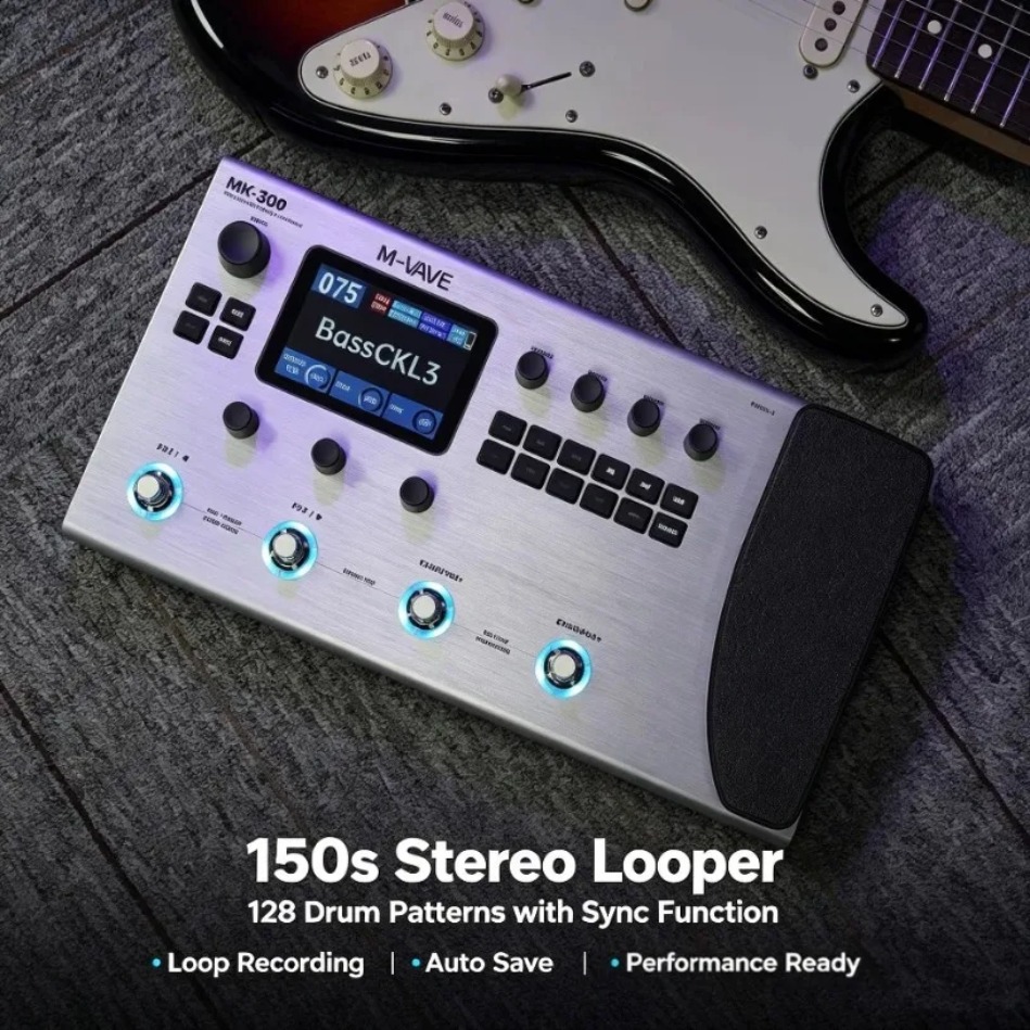 Audio Interface - M-VAVE MK-300 Processore Wireless per Modellazione