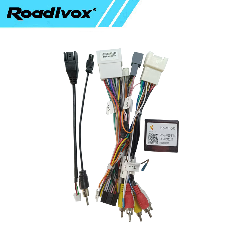 Audio Cable Rca - Auto Radio Cablaggio di Alimentazione Canbus
