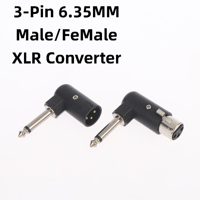Audio Interface - 1/2 Pezzi Adattatore XLR Maschio/Femmina a