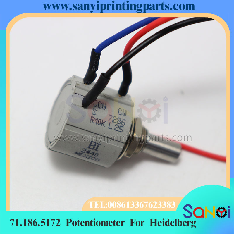 Potentiometer 10K - Potenziometro cavo Heidelberg da 1 pezzo