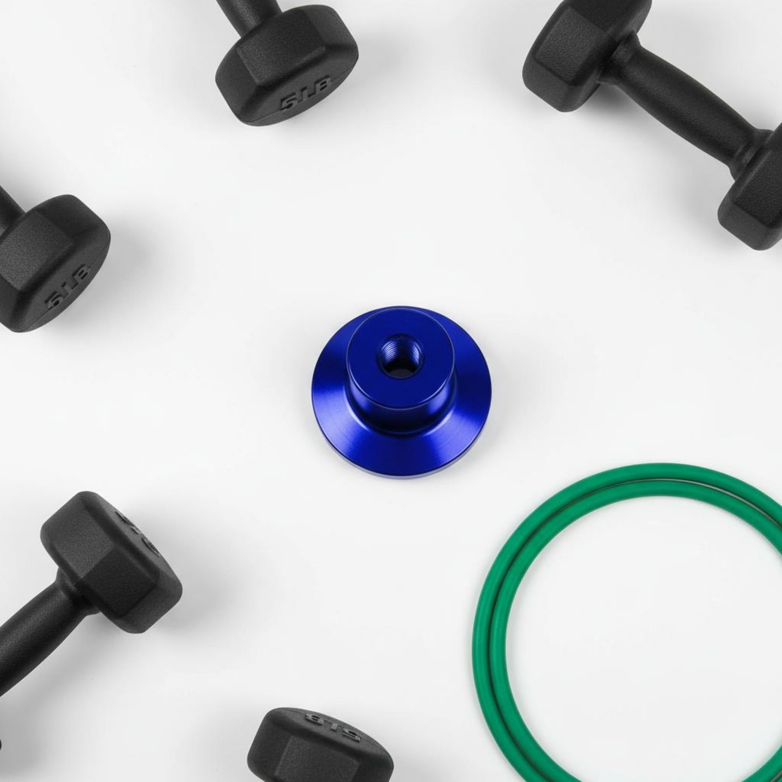 Knob Aluminum - Manopola M10 con base larga a
