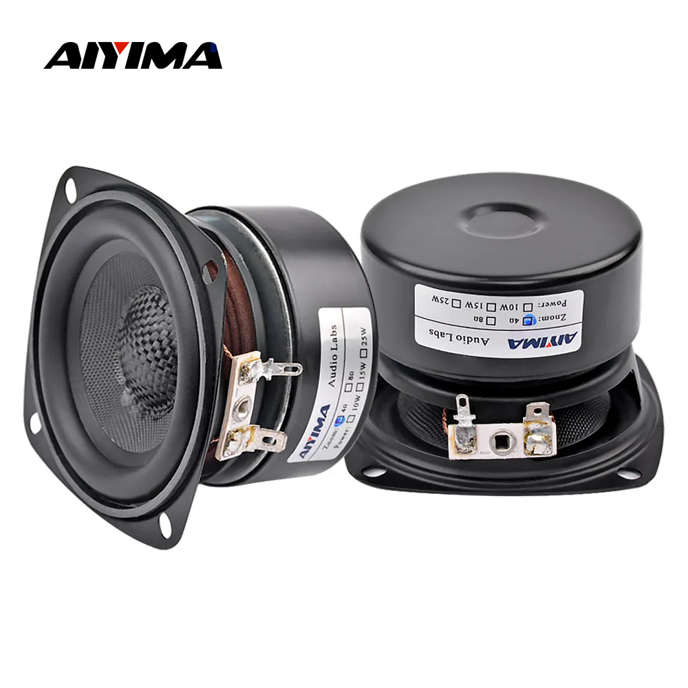 Es9018 Dac - AIYIMA 2 Pezzi Altoparlanti Full Range