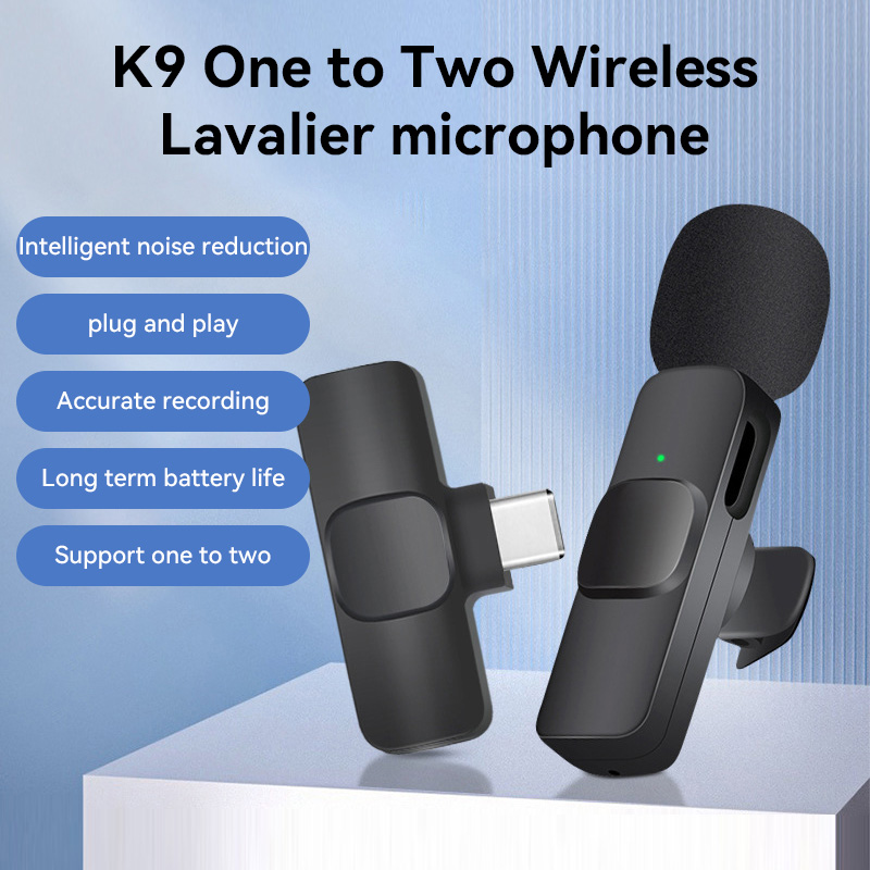Condenser Microphone Kit - Mini microfono wireless con riduzione del