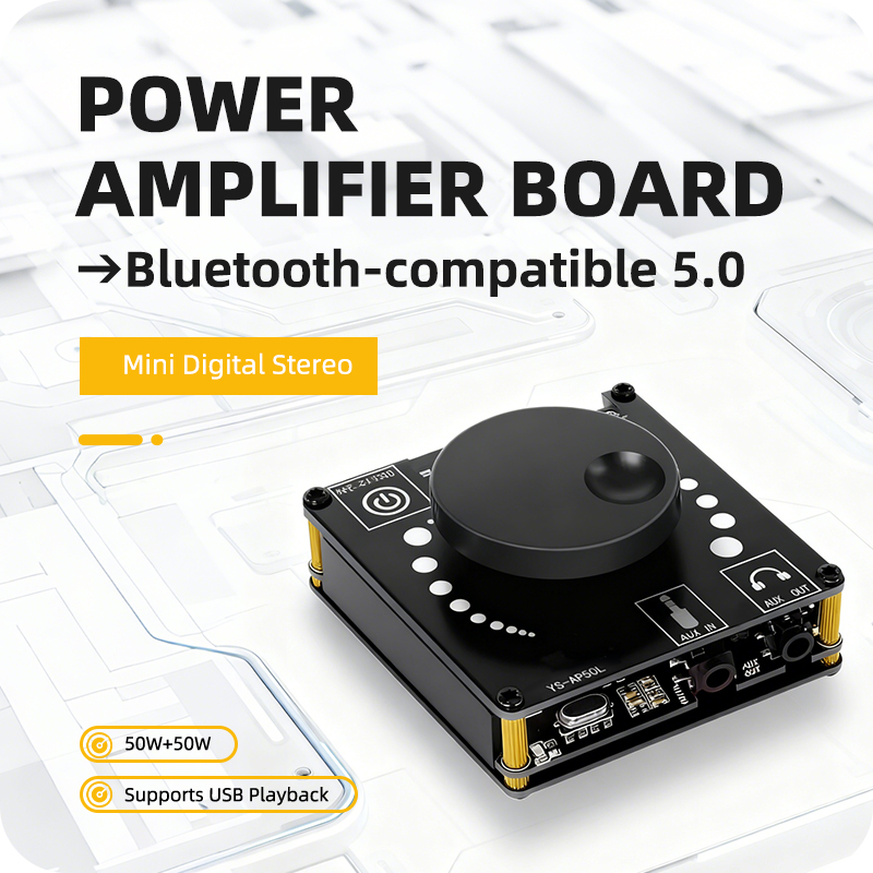 Hifi Amplifier Board - Scheda Amplificatore di Potenza Stereo Digitale