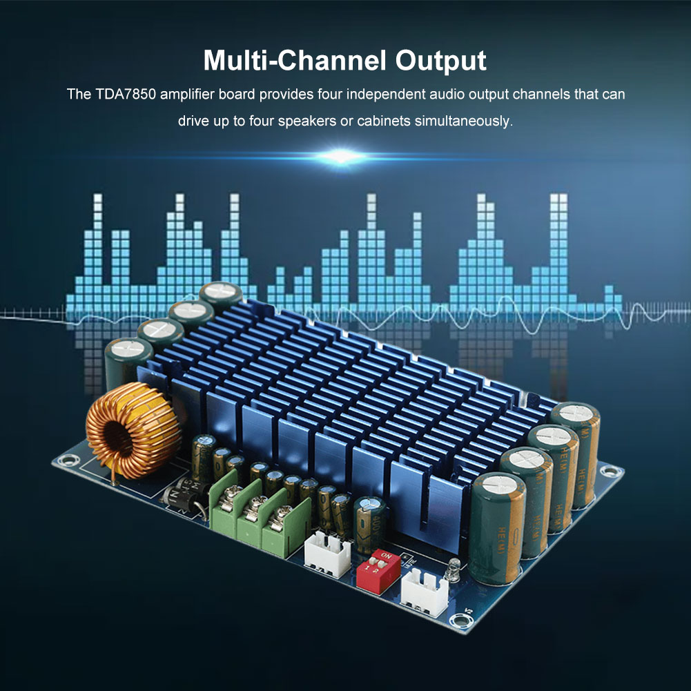 XH-M180 TDA7850 Scheda Amplifi - Audio Amplifier Board recensione e prezzo