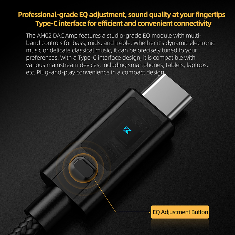 KZ AM02 TYPE-C A 3.5 con Funzi - Headphone Amplifier recensione e prezzo
