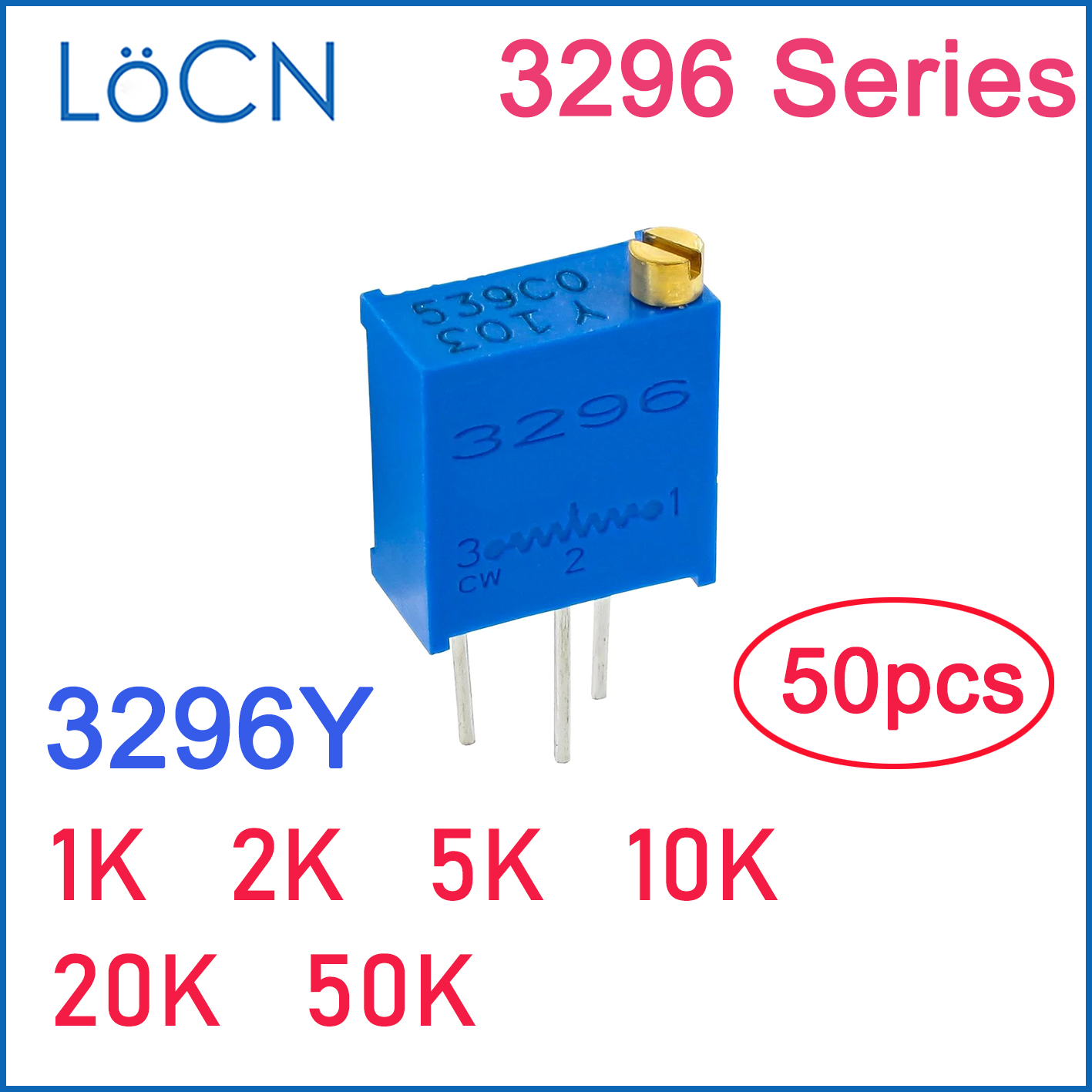 3296Y 1K 2K 5K 10K 20K 50K pot - Potentiometer 10K recensione e prezzo