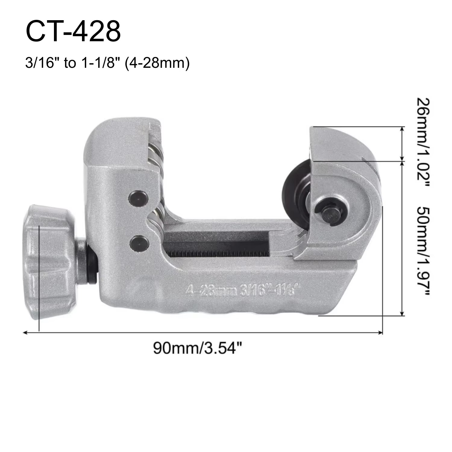Tagliatubi per cuscinetti da 4 - Knob Aluminum recensione e prezzo
