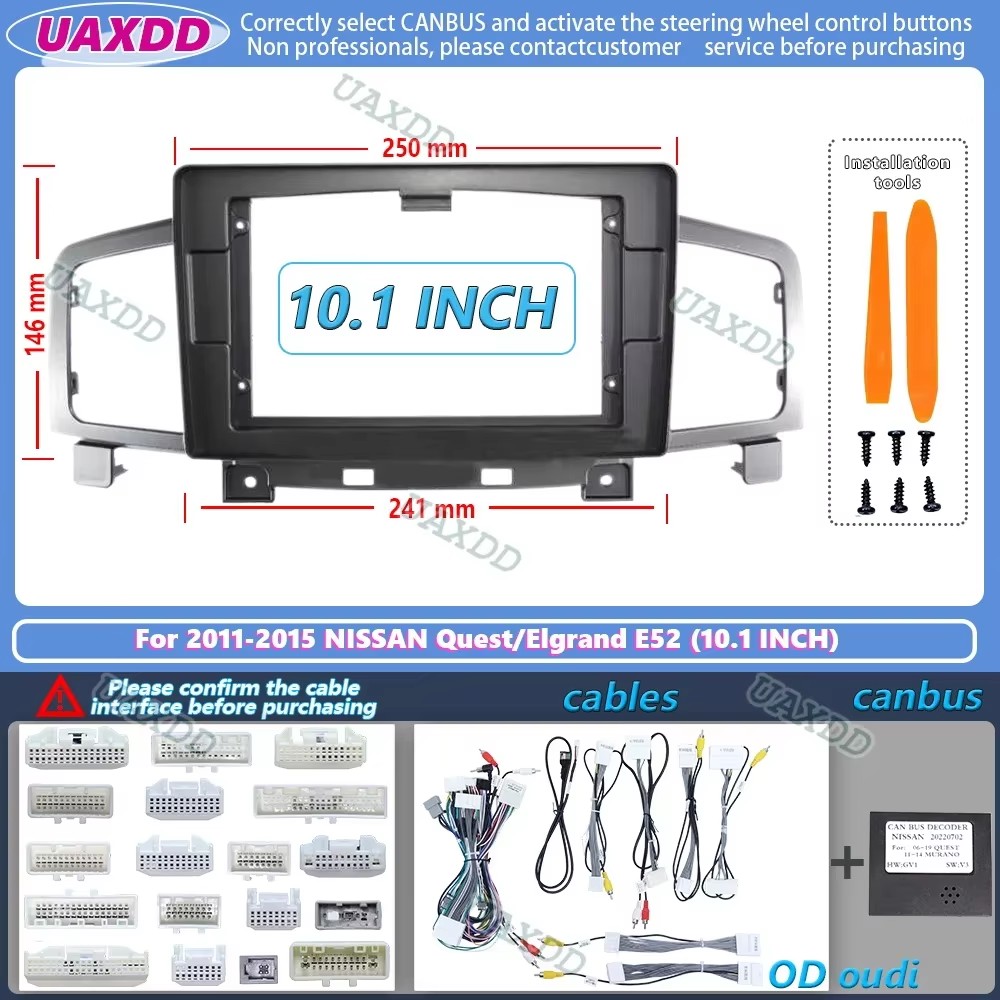 Auto Radio Fascias Telaio Per  - Audio Cable Rca recensione e prezzo
