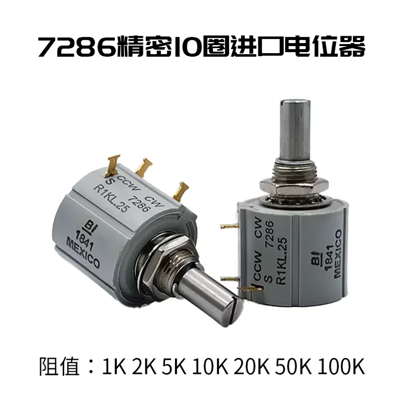 Nuovi Potenziometri Multigiro  - Potentiometer 10K recensione e prezzo