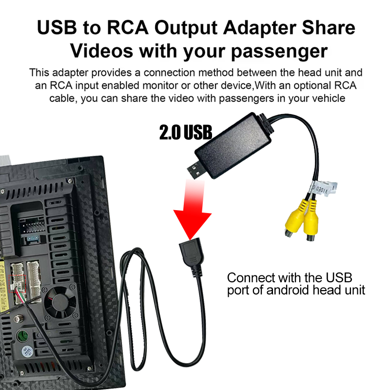 Cavo di uscita video USB Andro - Audio Cable Rca recensione e prezzo