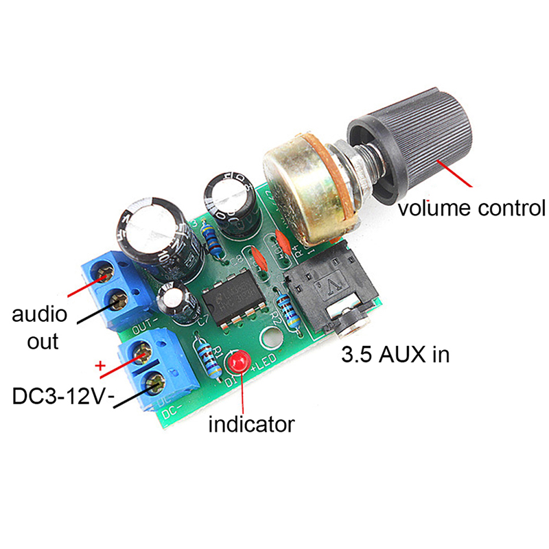 Scheda amplificatore audio LM3 - Volume Control Board recensione e prezzo
