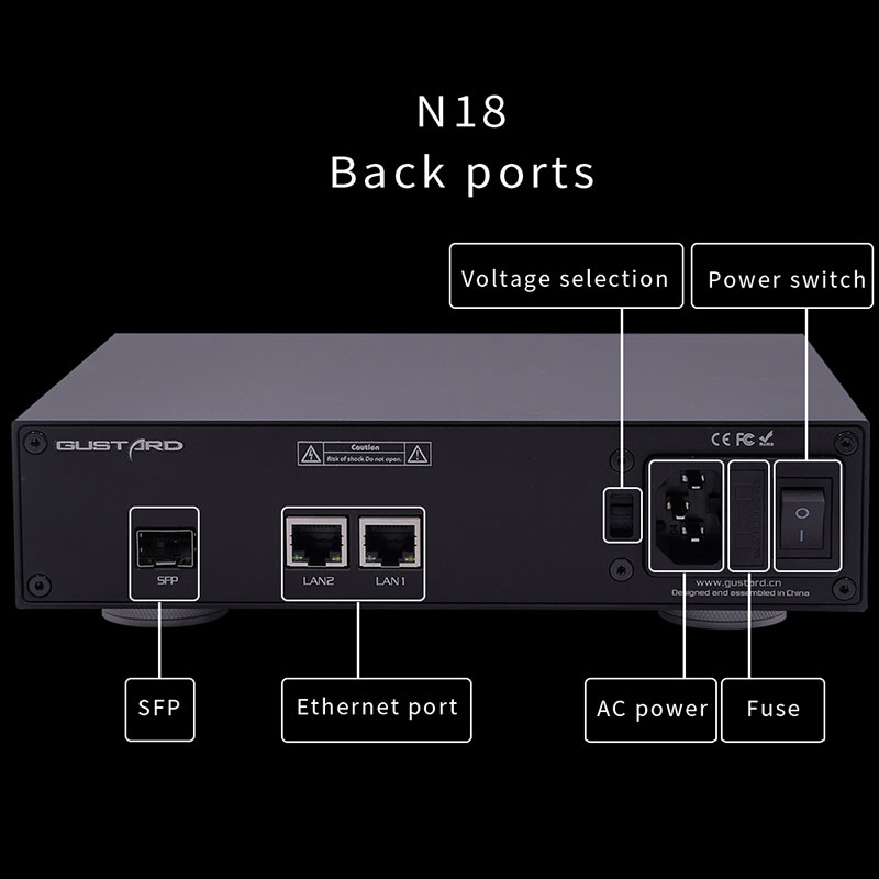 Gutard N18 N18pro Switch Ether - Audio Interface recensione e prezzo